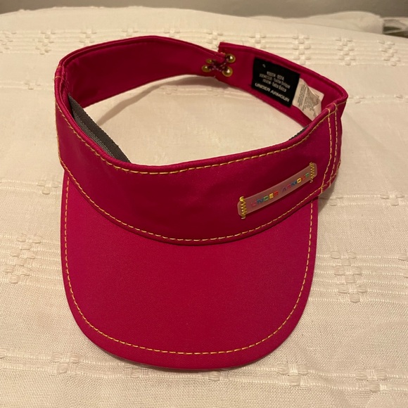 Under Armour Youth Visor Pink 15.00 - Picture 2 of 5